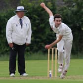 Dominic Morgan took 2-36 in Lindfield's defeat at Chichester Priory Park CC in Division 2. Pictures by Malcolm Page