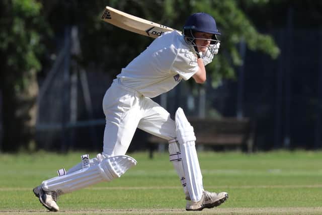 Jayson Butler excelled with ball and bat in Lindfield CC 2nd XI's narrow loss to Dormansland CC