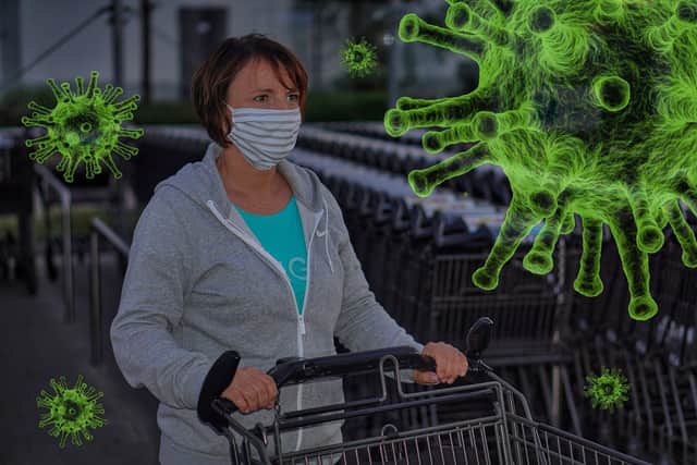 Most people in Horsham say they will continue to wear facemasks when out shopping