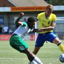 Action from Bognor Regis Town's 3-2 win at Havant & Waterlooville on Saturday. Picture by Martin Denyer