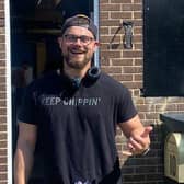 Charlie Mears outside WhiteHart CrossFit in Pulborough