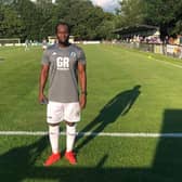 Daniel Uchechi has joined Burgess Hill Town from Sussex rivals East Grinstead Town. Pictures courtesy of Burgess Hill Town Football Club