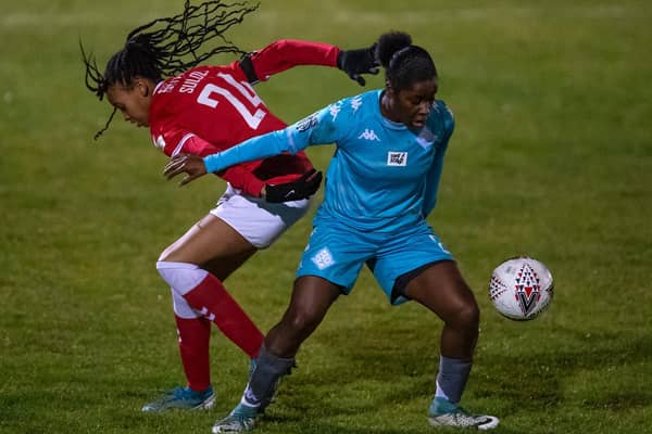 Lewes Women's new signing Freya Ayisi in action for London City Lionesses last season. Picture by Justin Setterfield/Getty Images