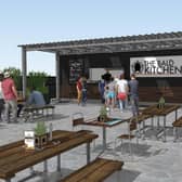 Artist's impression of the new cafe