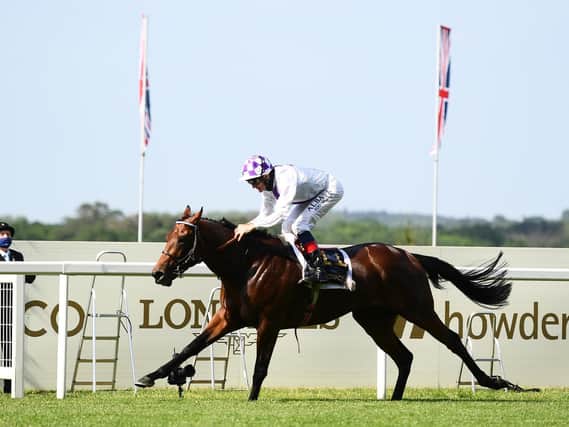 Poetic Flare and Kevin Manning win at Royal Ascot / Picture: Getty