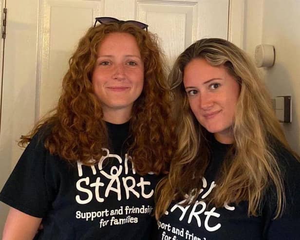 Sisters Millie (left) and Ellen Smith will take on a charity skydive challenge in aide of Home-Start CHAMS