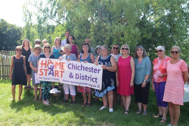 HomeStart Chichester and District volunteers at a recent celebration event.