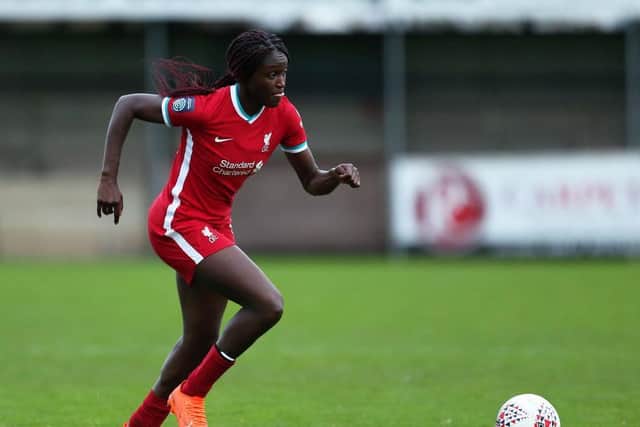 Rinsola Babajide was Liverpool's player of the season in her first year at the club