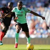 Enock Mwepu made his first appearance for Brighton against Rangers last week