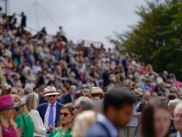 The crowds are back at Glorious Goodwood this week / Picture: Getty