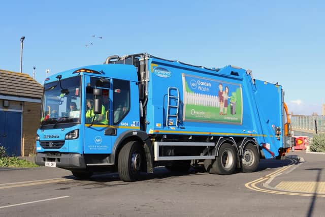 Adur and Worthing waste collection crew