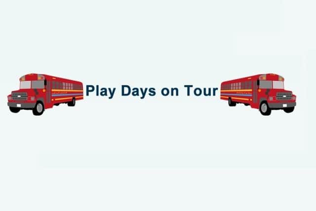 Mid Sussex District Council is taking its Play Days events on tour. Logo from www.midsussex.gov.uk/playdays