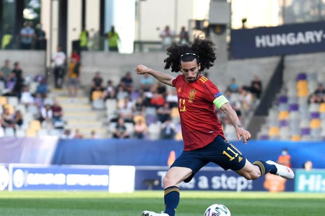 Marc Cucurella is currently playing for Spain at the Olympics