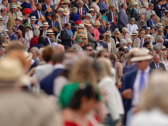 Goodwood bosses said it was emotional to see crowds packing into the racecourse again / Picture: Alan Crowhurst, Getty