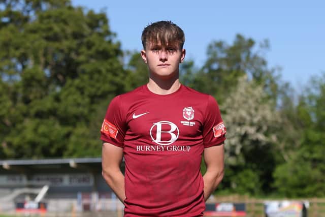 Freddie Legg is one of a number of Hastings United youngsters who have excelled in pre-season. Picture by Hastings United Football Club