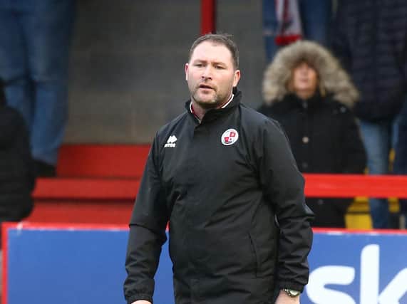 Crawley Town assistant manager Lee Bradbury. Picture by Pete Norton/Getty Images