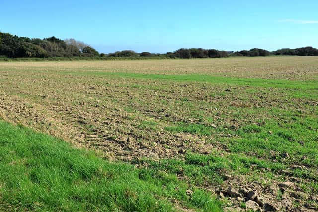 Site off Clappers Lane where developers wanted to build 100 new homes
