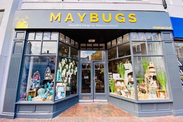 Maybugs' Eastbourne store. SUS-210208-102029001