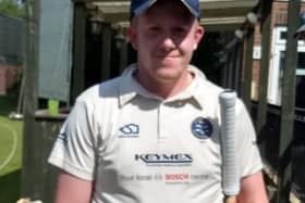 Matt Gainsford starred with the ball for Horley CC Hackers in the Sussex Slam