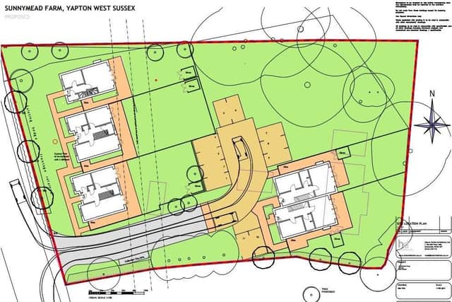 Plans for five dwellings to replace Sunnymead at Yapton have been refused