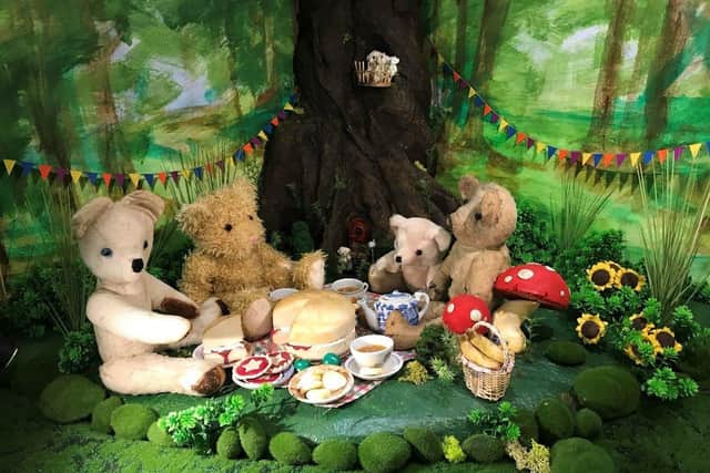 A teddy bears picnic has been installed at Cuckfield Museum to mark its reopening and 40th anniversary SUS-210908-112325001