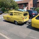 Jim Goddard's Only Fools and Horses themed funeral. SUS-210408-150952001