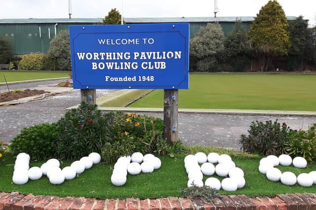Worthing Pavilion is the venue for the open triples tournament