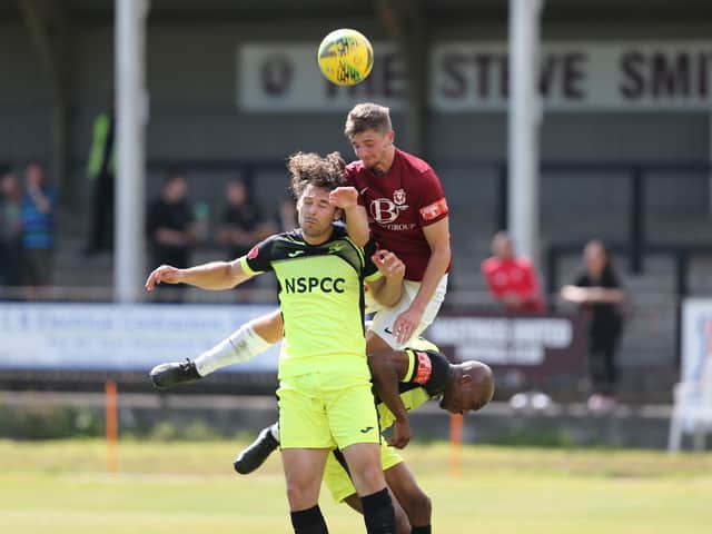 Hastings take on Carshalton in their latest friendly / Picture: Scott White