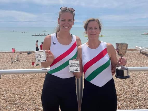 Rowers enjoyed the regatta action in Bexhill