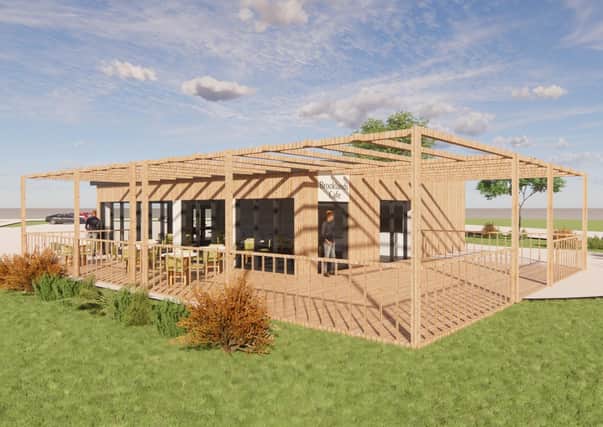 How the eco café at Brooklands Park in East Worthing could look