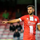 Crawley Town new boy Jack Payne. Picture by Jamie Evans/UK Sports Images Ltd