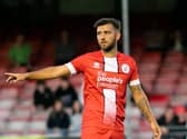 Crawley Town new boy Jack Payne. Picture by Jamie Evans/UK Sports Images Ltd