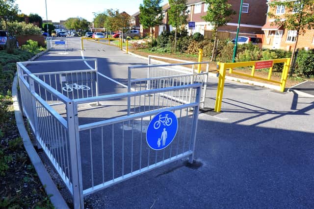 Residents said barriers in Felpham have delayed emergency services getting to their homes