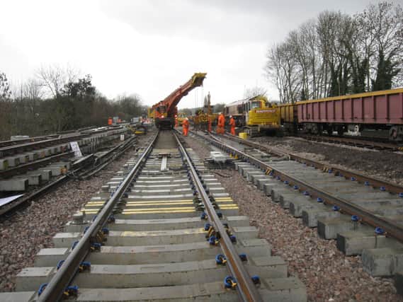 The Brighton Main Line will be undergoing major engineering work this Sunday. Picture from Network Rail SUS-210908-174636001