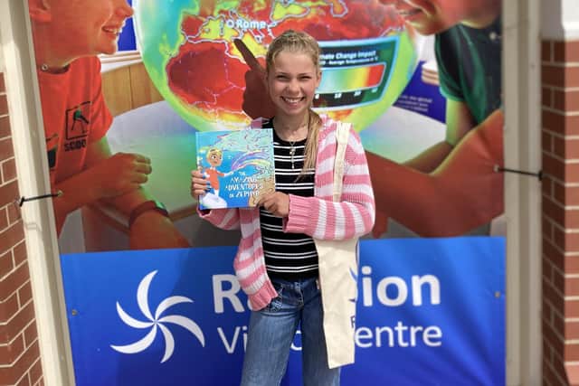 13-year-old Hurstpierpoint College student, Serena Ballard has had her story published after being announced as a winner in Rampion Wind Farm's junior writing competition SUS-211008-140832001