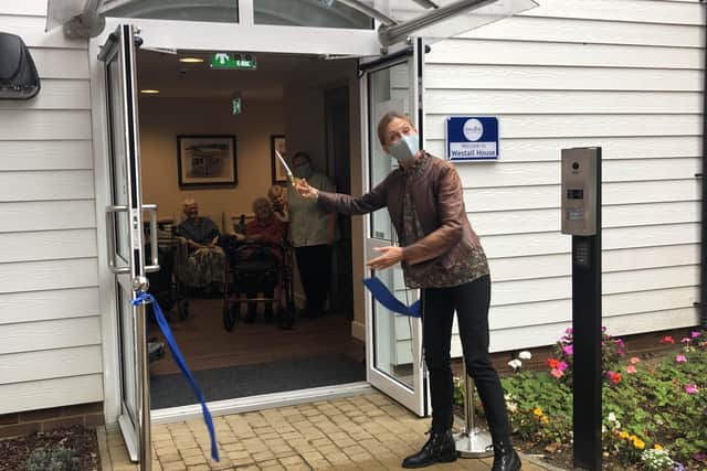 The  new dementia-friendly wing at Westall House care home in Horsted Keynes which was opened in October 2020 by BBC presenter Katie Derham SUS-211108-144054001