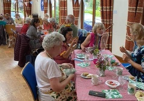 Bolney Horticultural Society held a party to celebrate its 80th anniversary SUS-211108-103718001