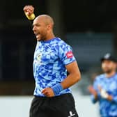 Tymal Mills has been in flying form in the Blast this season / Picture: Getty