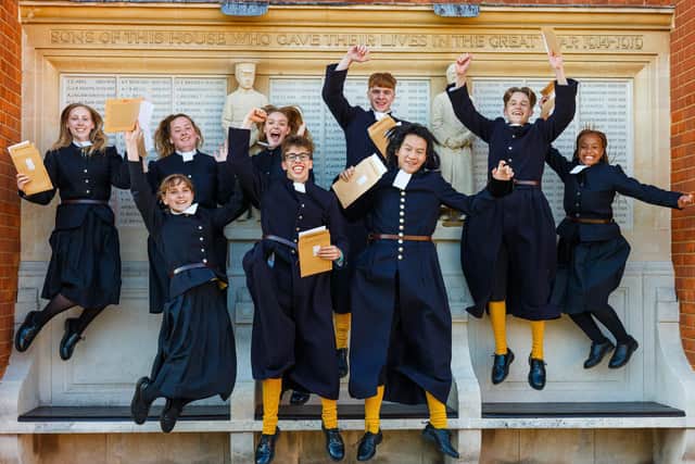 Christ's Hospital students praised for 'tenacity and resilience' as A ...