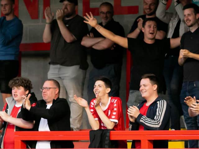 Crawley Town fans were treated to a great spectacle in Tuesday evening's Carabao Cup clash with Gillingham. Picture by Jamie Evans/UK Sports Images Ltd