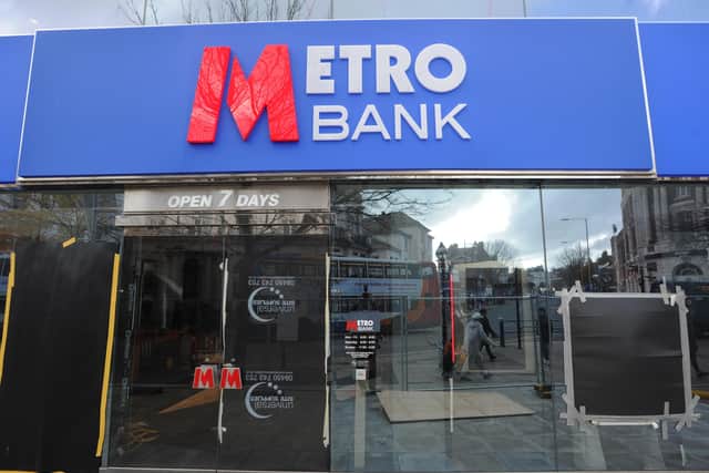 Metro Bank, Eastbourne (Photo by Jon Rigby) SUS-161123-082241008