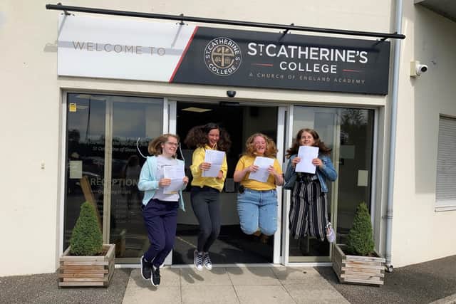 St Catherine's College GCSE results SUS-211208-111641001