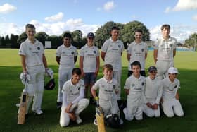 The Horley CC under-14s team that had a fantastic week of Sussex Festival cricket