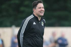 Horsham manager Dominic Di Paola is relishing Saturday's opening game against hotly-tipped Hornchurch. Picture by Derek Martin