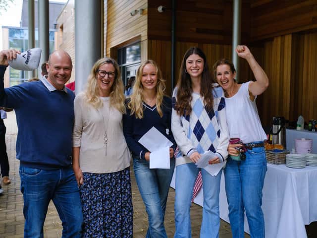 Seaford College GCSE results day