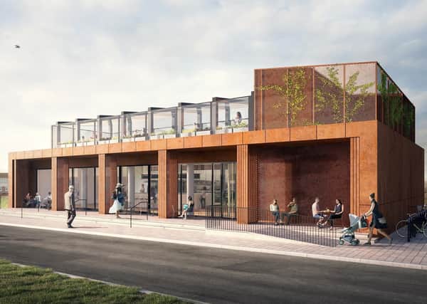 Shoreham BeachBox is planned on Beach Green and will include community space, a cafe, restaurant and public toilets