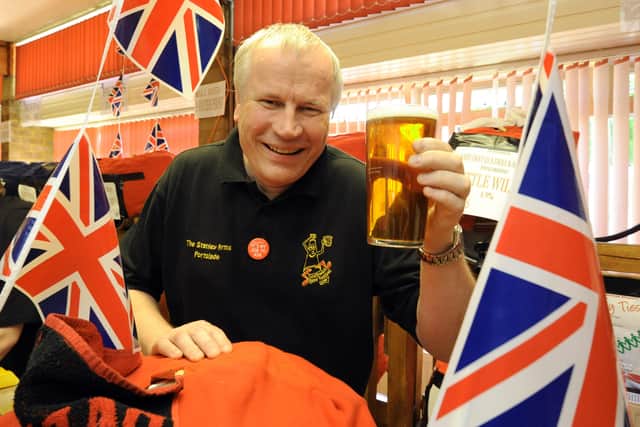 Nigel Bubloz, who heads up the team of organisers, at a previous Southwick Beer Festival. Picture: Gerald Thompson S22058H12