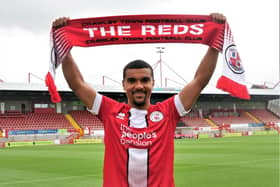 Kwesi Appiah. Picture courtesy of Crawley Town