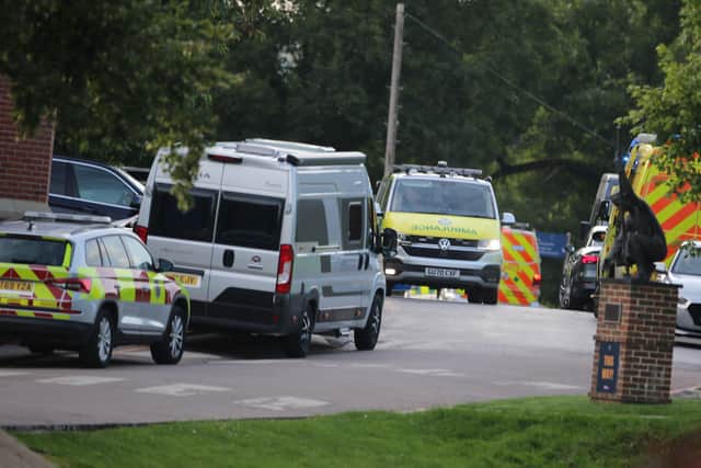 Incident at Ardingly College. Photo by Eddie Mitchell.