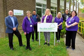 Olive Tree Cancer Support at Crawley Hospital, one of seven Sussex groups to win the Queen's Award for Voluntary Service in 2021. Picture: Steve Robards SR2105262